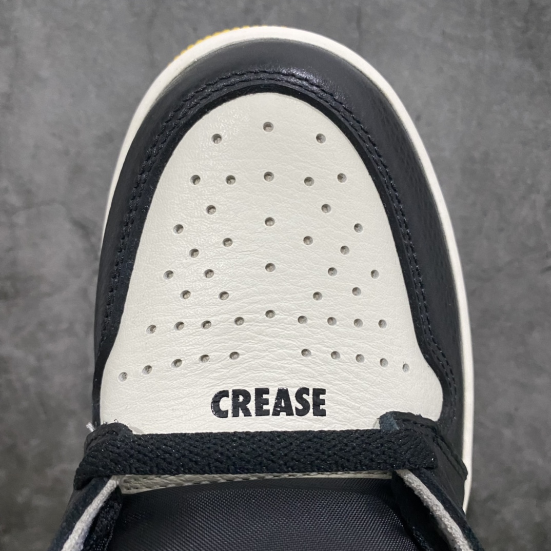 图片[5]-Air Jordan AJ1 NRG “No L’s” 禁止转卖黑黄 861428-107 细节百分百区别市面 刺绣 排气孔 鞋带口 皮料裁剪 大底纹路 车线 印刷 飞翼 中底 背胶 公司工艺无需多言 碾压各路复刻 入了正品朋友不妨自行对比 尺码 40 40.5 41 42 42.5 43 44 44.5 45 46 47.5-选品中心