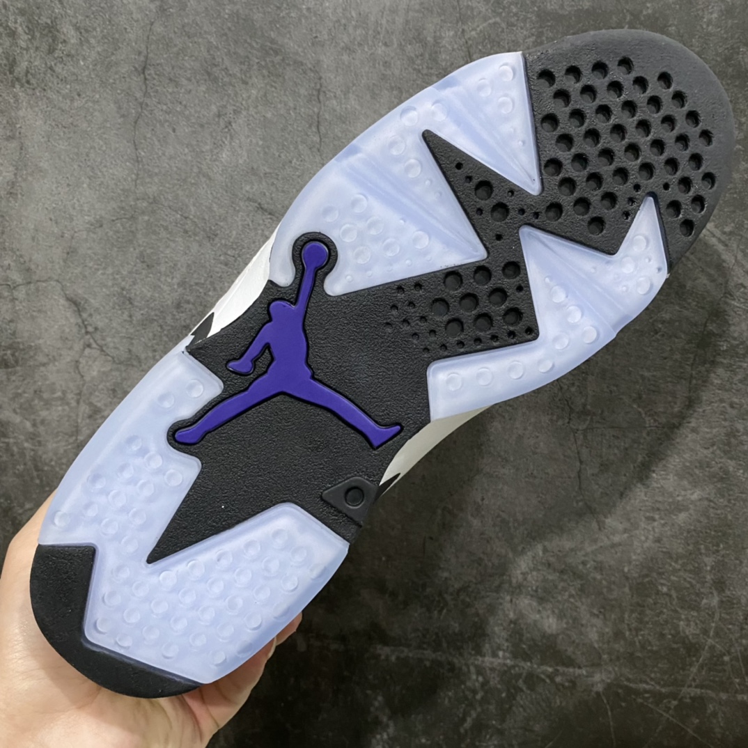 图片[9]-Air Jordan 6 Flint 燧石 紫灰 CI3125-100 全新工厂出货 之前经典火爆的配色 原鞋开发 原厂材料 细节配件同步 尺码：40-47.5 US：7-13-选品中心