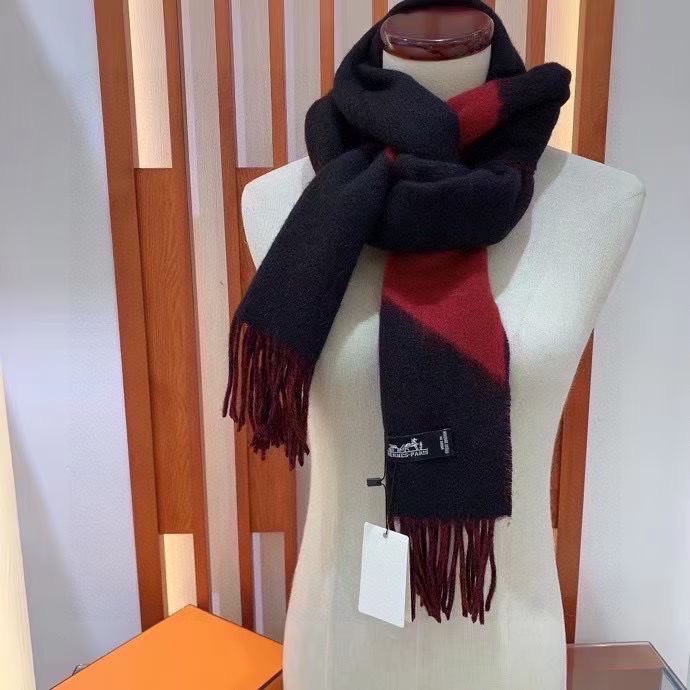 Hermes Scarf High-End Designer
 Unisex Wool