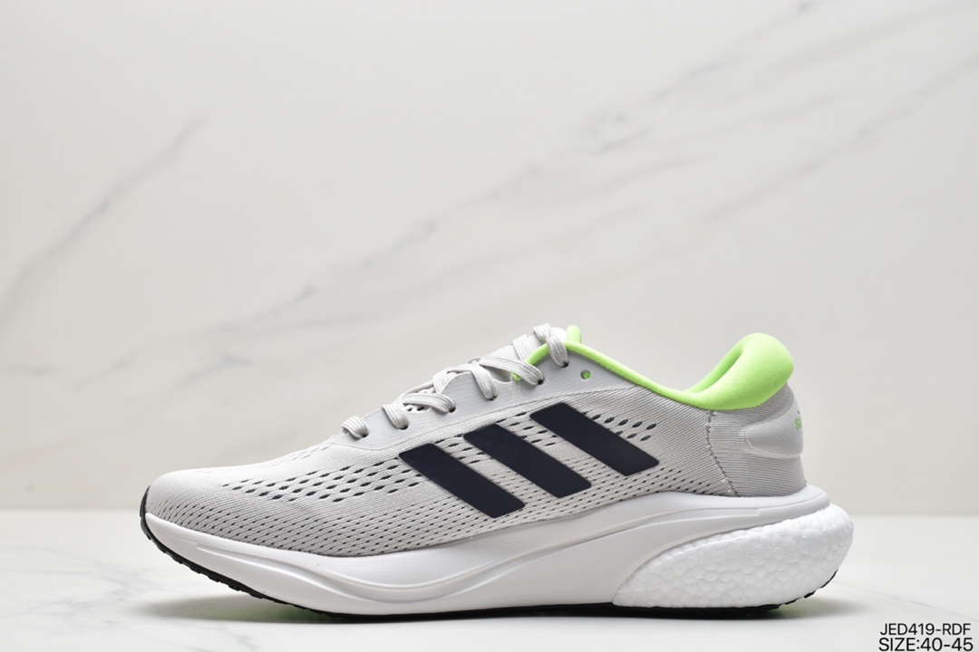 150 adidas阿迪达斯SUPERNOVA 2M男女排汗减震回弹爆米花跑步鞋GW9094
