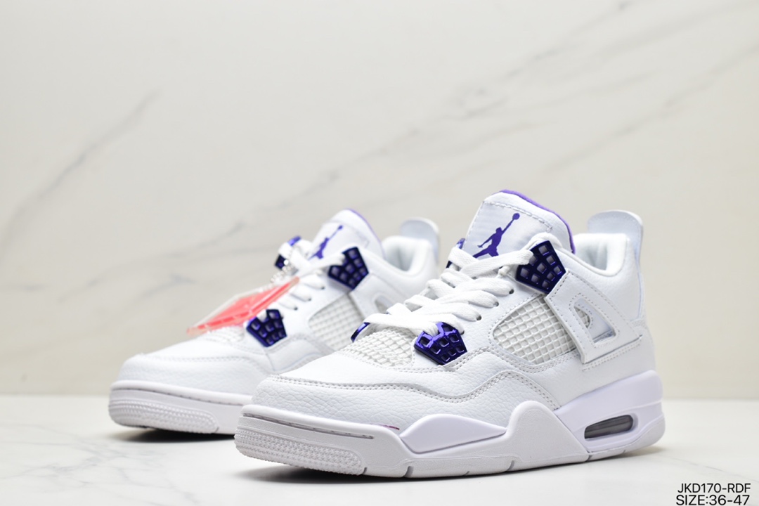 160 耐克/NIKE Air Jordan4 乔丹4代中帮复古男女文化篮球鞋鞋