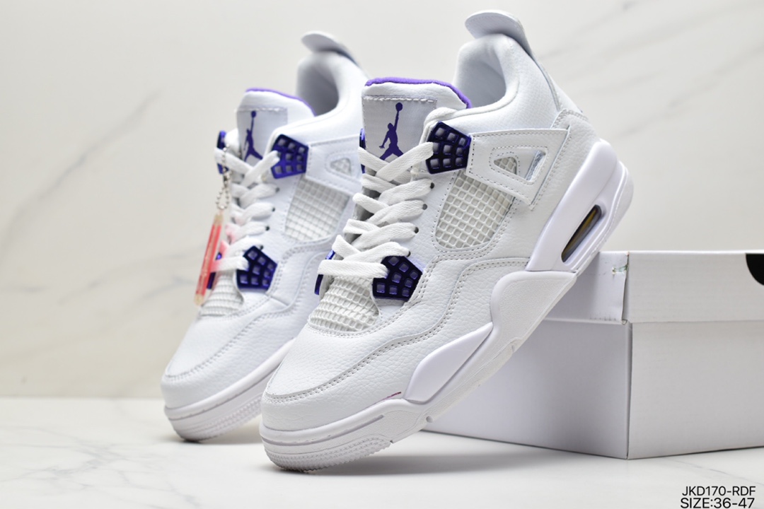 160 耐克/NIKE Air Jordan4 乔丹4代中帮复古男女文化篮球鞋鞋