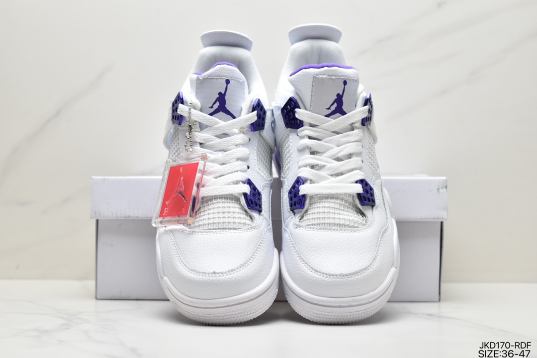 160 耐克/NIKE Air Jordan4 乔丹4代中帮复古男女文化篮球鞋鞋