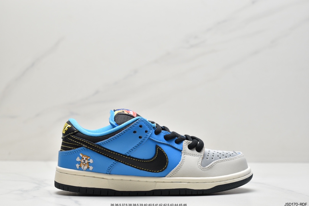 200 耐克Nike SB Dunk Low Pro 复古低帮休闲运动滑板板鞋BQ6817