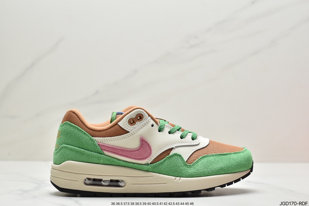 180 耐克Nike Air Max 1 FEN City Pack”Amsterdam”初代复古气垫百搭休闲运动慢跑鞋CV1638-200