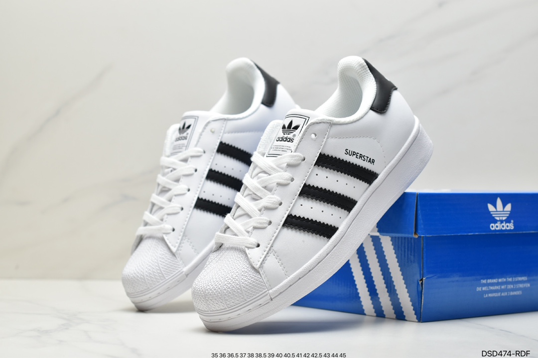 Adidas Superstar W Shell Toe Faux Toe Layer Soft Blue Sole Casual Sneakers