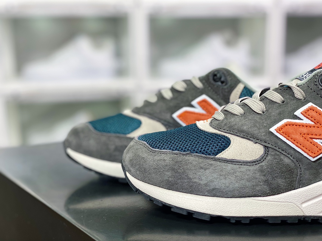 NBML999 series low-top classic retro all-match casual sports jogging shoes ”fog gray blue red 3M” ML999AD