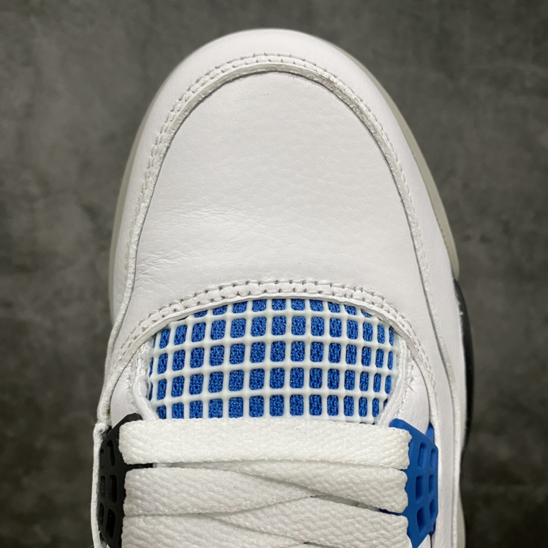 图片[5]-新DT纯原 Air Jordan AJ4 Retro 白蓝红鸳鸯 CI1184-146 目前市场上众多版本中最好的一个版本 原鞋开发原楦原纸板同源开发 完美呈现乔4的版型 内侧正确双色网格 还原细节 原厂皮料 正确气垫颜色 正确网格工艺 正确拉帮工艺 全鞋原装材料制作 原档案原模具打造 支持全方位与正品对比 尺码：40 40.5 41 42 42.5 43 44 44.5 45 46 47.5-选品中心