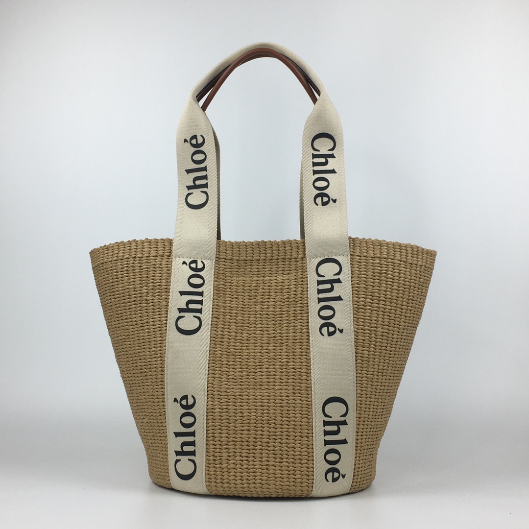 P470 Versión de compra por encargo Chloe Large Woody Basket Entre ellos, el bolso cesta grande Woody está decorado con …
