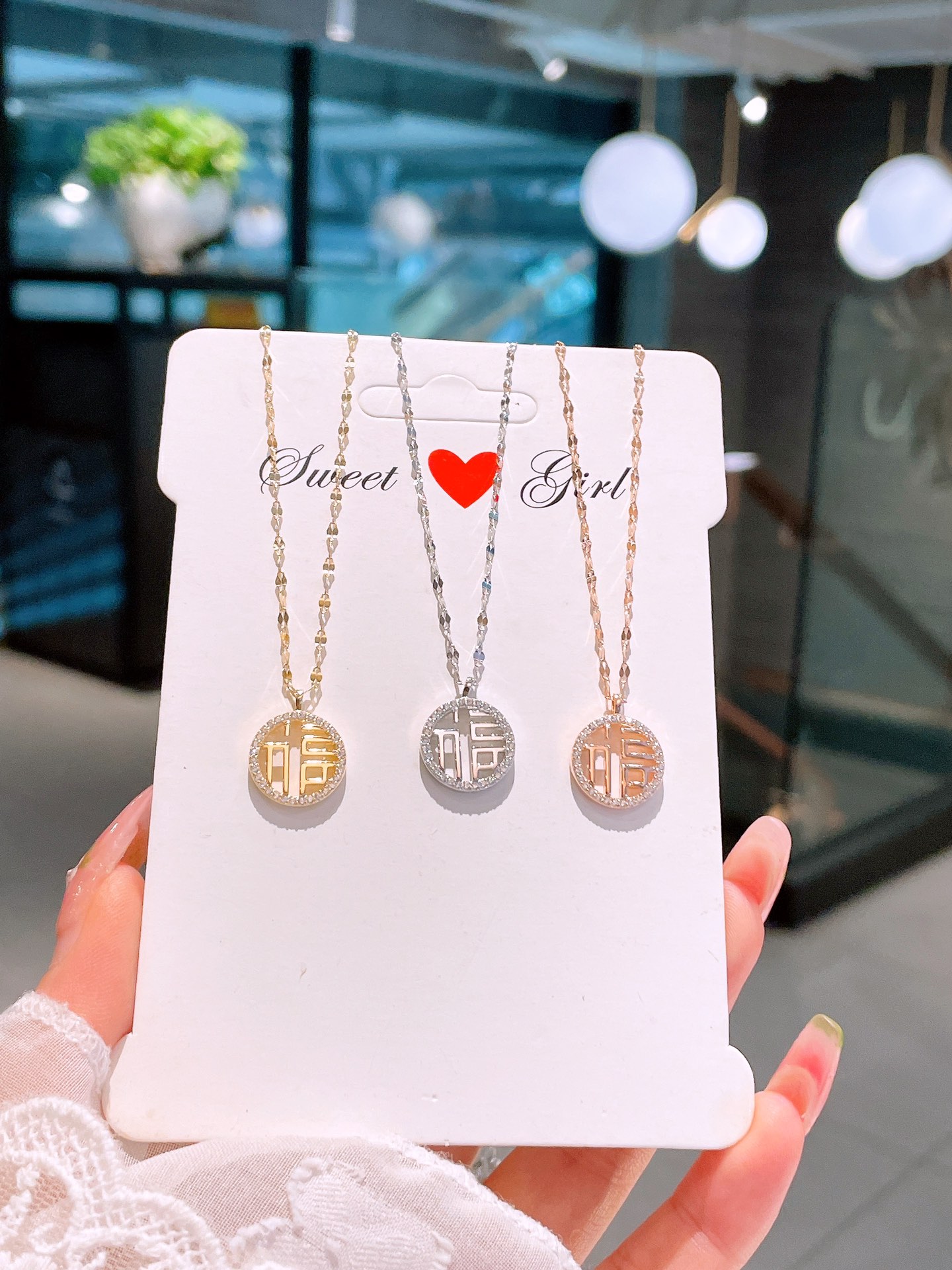 甘辛アレルギー対応シルバーネックレスシルバー 先生の日