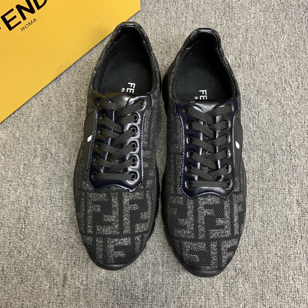 Fendi Style Leather Men's Shoes Lookbook Reference image 1