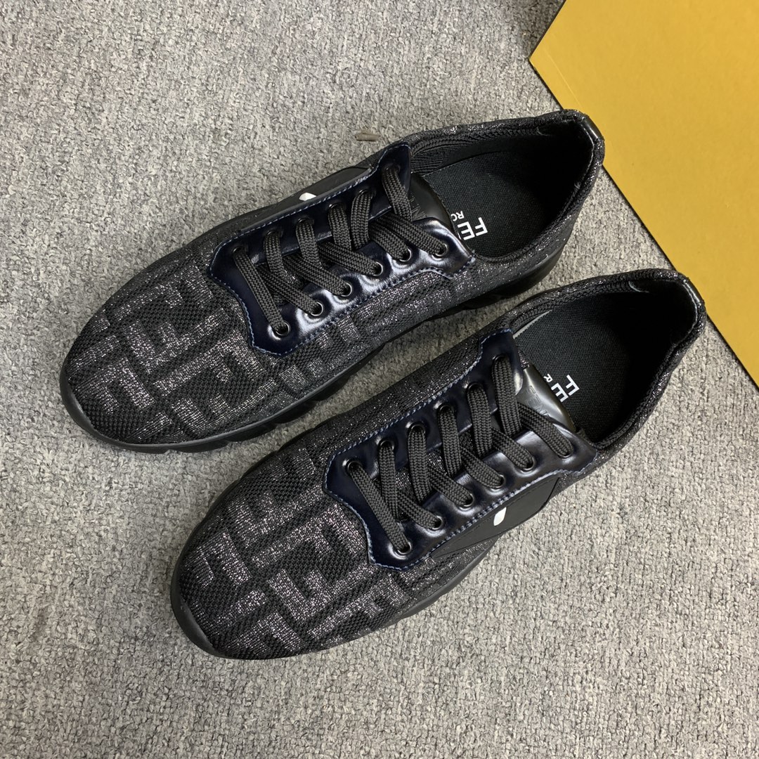 Fendi Style Leather Men's Shoes style reference detail image 3 from source 781815