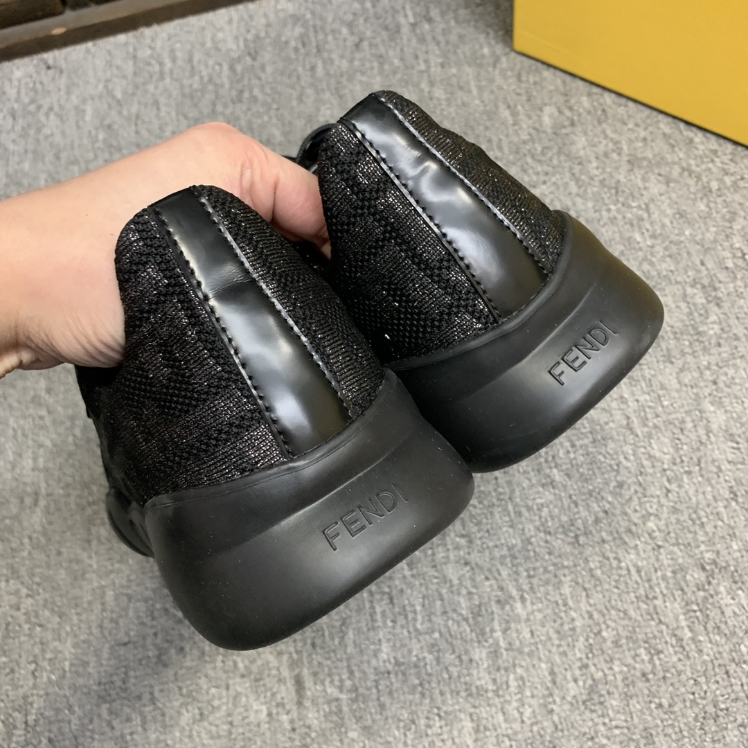 Fendi Style Leather Men's Shoes style reference detail image 9 from source 781815