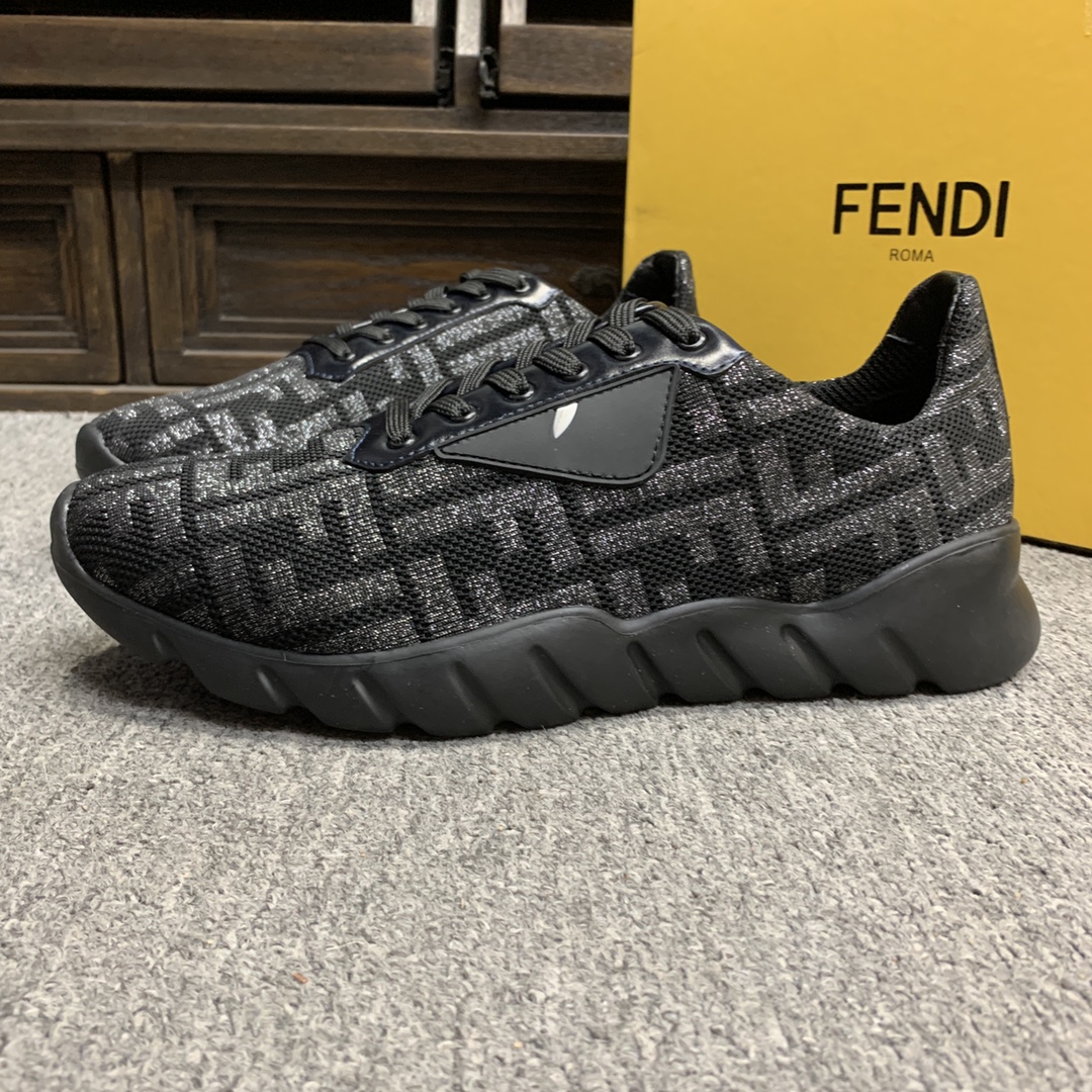 Fendi Style Leather Men's Shoes style reference detail image 4 from source 781815