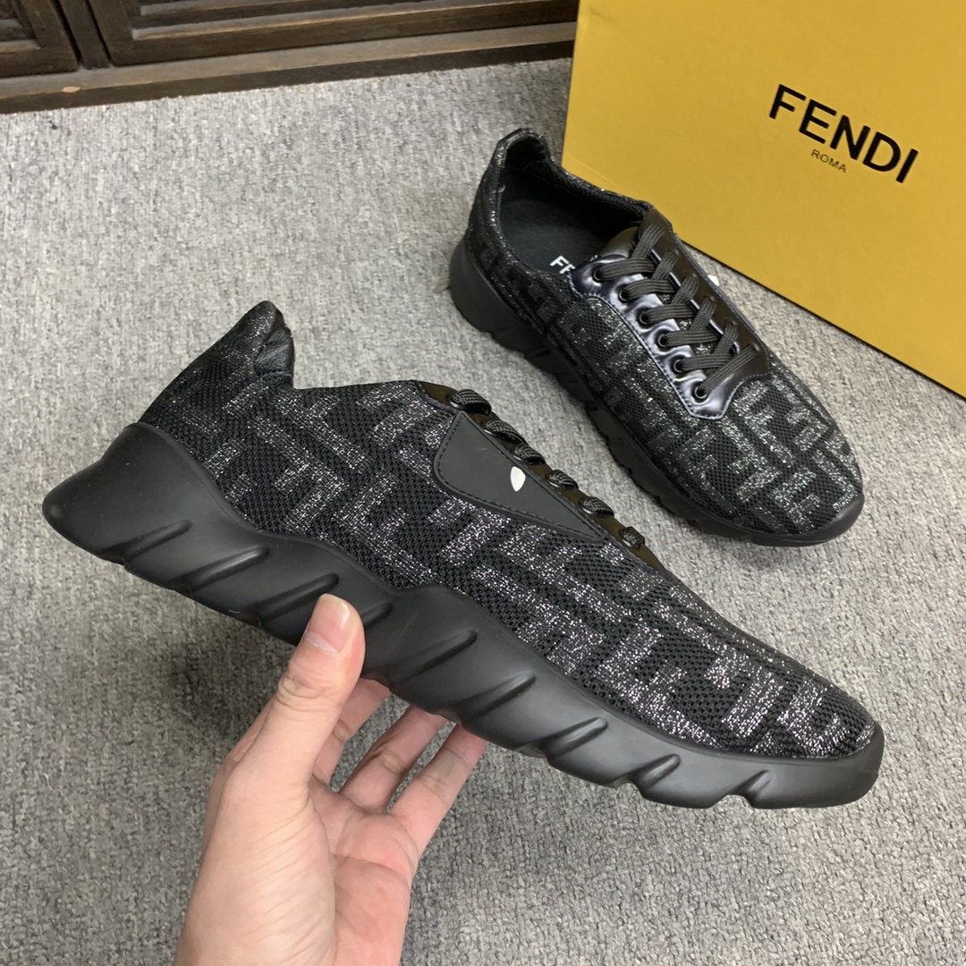 Fendi Style Leather Men's Shoes style reference detail image 5 from source 781815