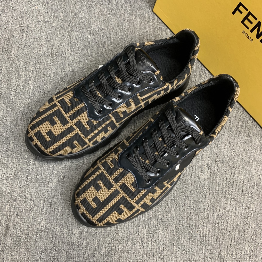 Fendi Style Leather Men's Shoes style reference detail image 3 from source 781818