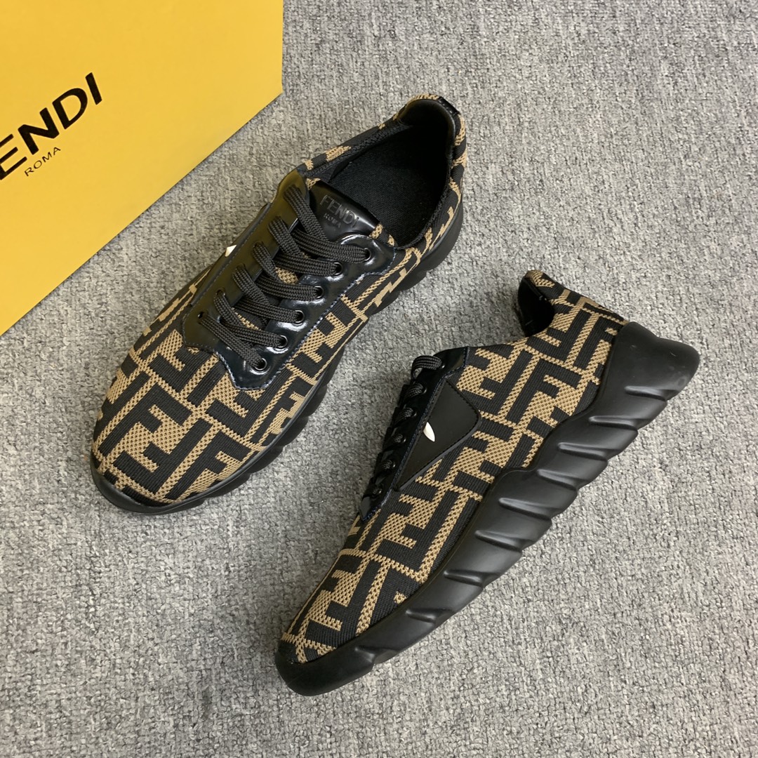 Fendi Style Leather Men's Shoes style reference detail image 6 from source 781818
