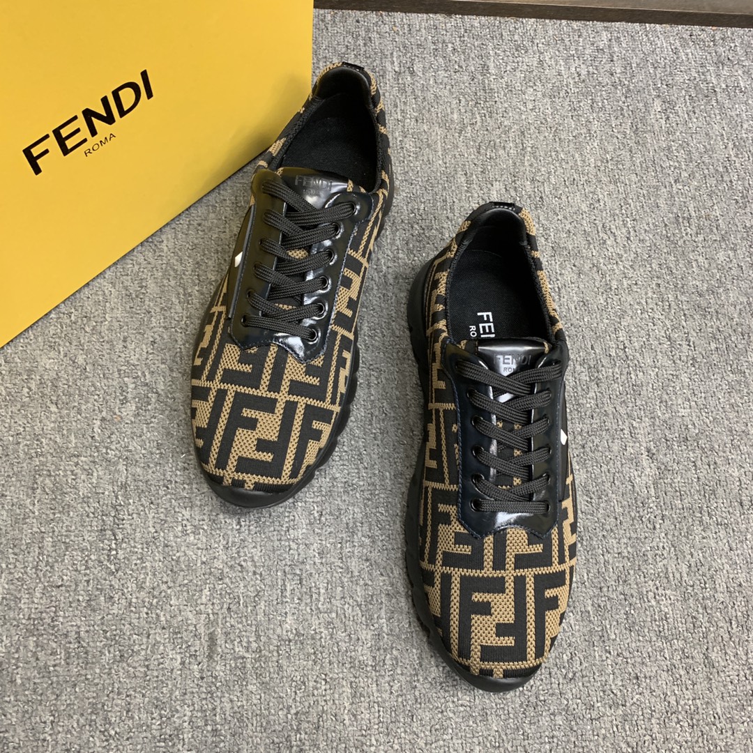 Fendi Style Leather Men's Shoes Lookbook Reference image 2