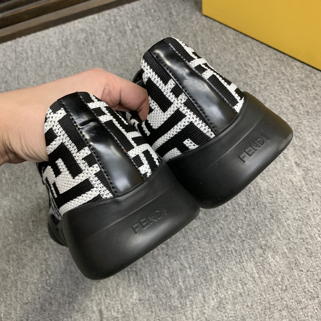 Fendi Style Leather Men's Shoes style reference detail image 9 from source 781823