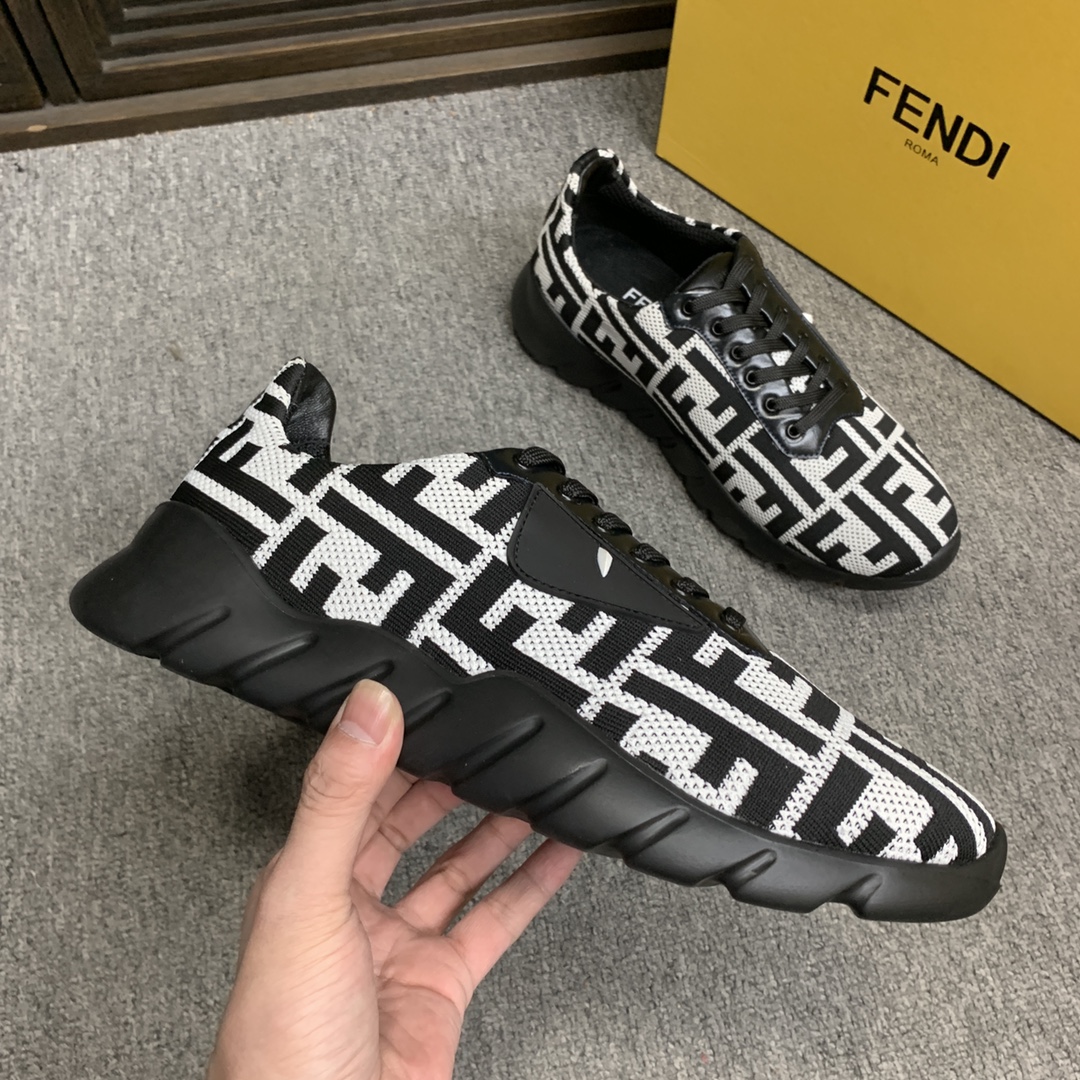 Fendi Style Leather Men's Shoes style reference detail image 5 from source 781823