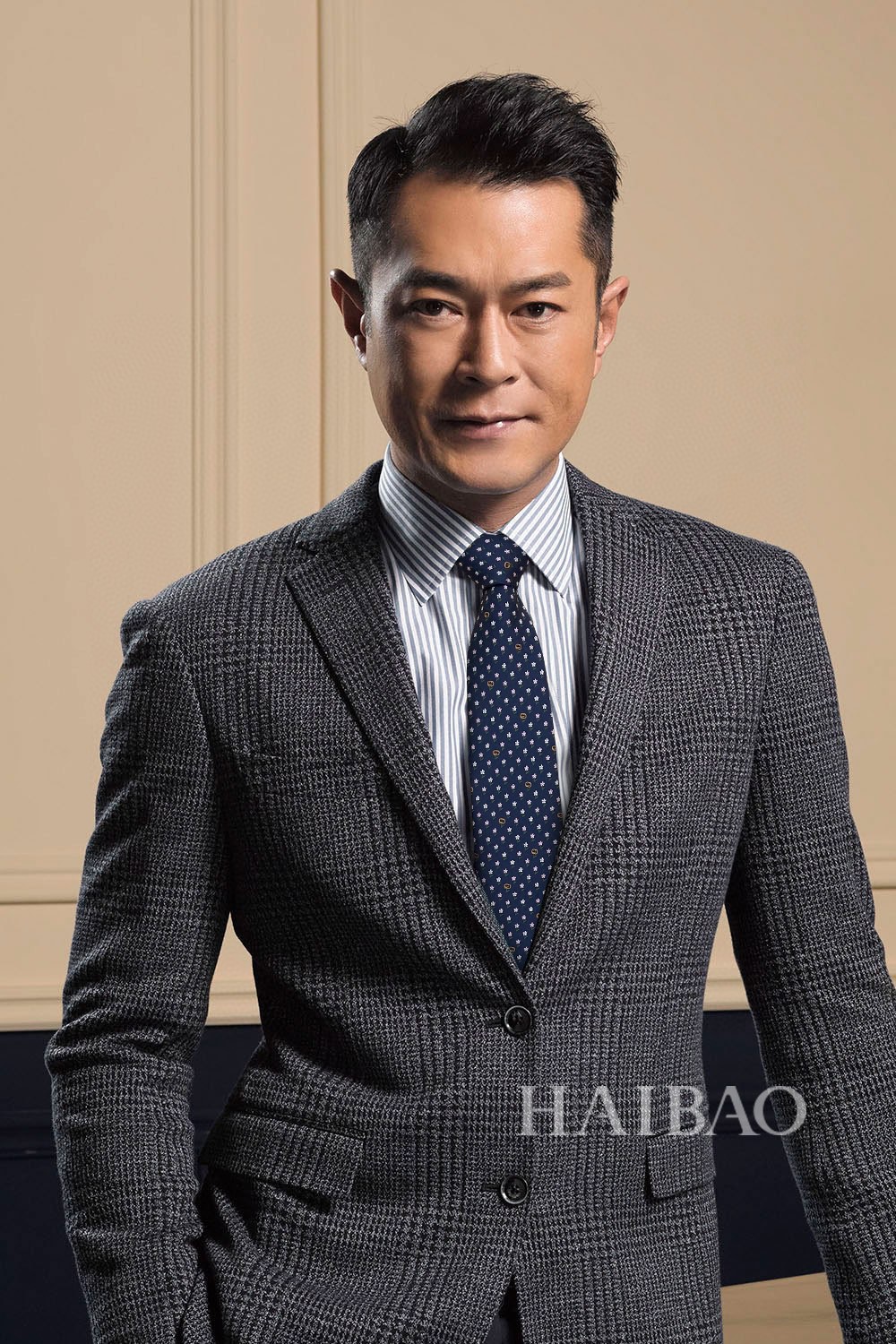 GUCCI古驰100%顶级提花真丝双G花朵领带