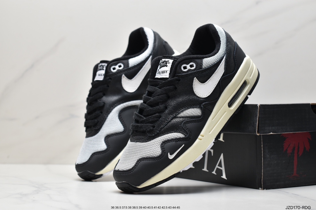140 Patta x Nike Air Max 1“Monarch”复古休闲跑步鞋DH1348-101