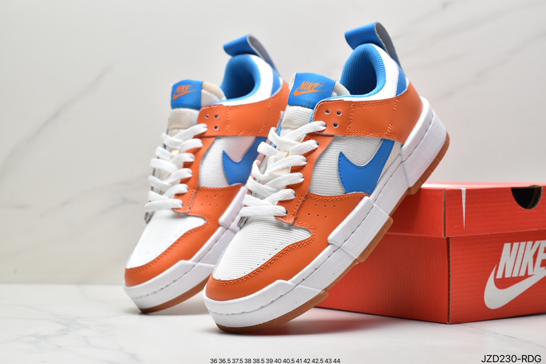 140 耐克Nike Wmns Dunk Low Disrupt”Olive Green/White”轻量扣篮破坏系列DQ0869-100