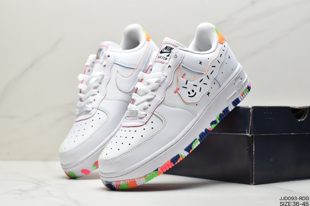 130 耐克Nike Air Force 1 Low 空军一号低帮百搭休闲运动板鞋CI0919-100