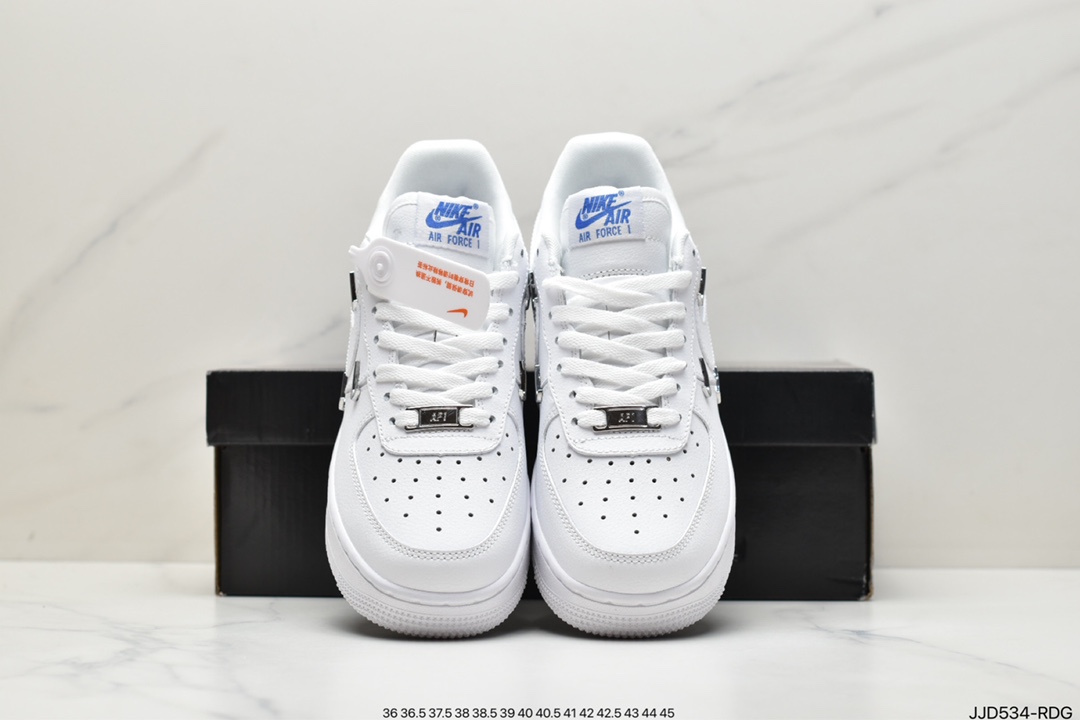 130 Air Force 1 Low ’07 ”All white” “联名小银勾” 全白的空军一号CT1990-100