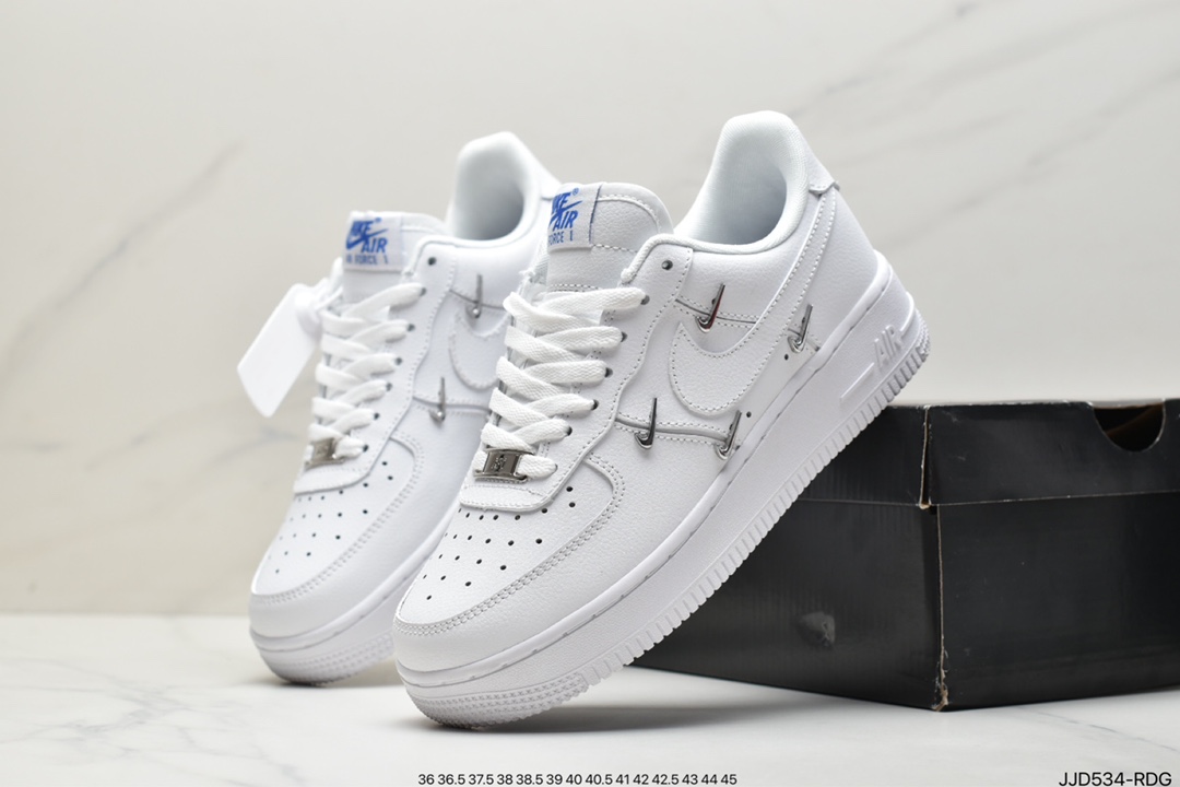 130 Air Force 1 Low ’07 ”All white” “联名小银勾” 全白的空军一号CT1990-100