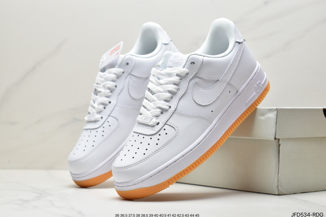 170 Nike Air Force 1 空军一号 白黄 DJ2739-100