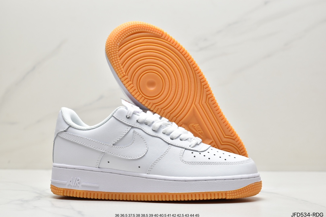 170 Nike Air Force 1 空军一号 白黄 DJ2739-100