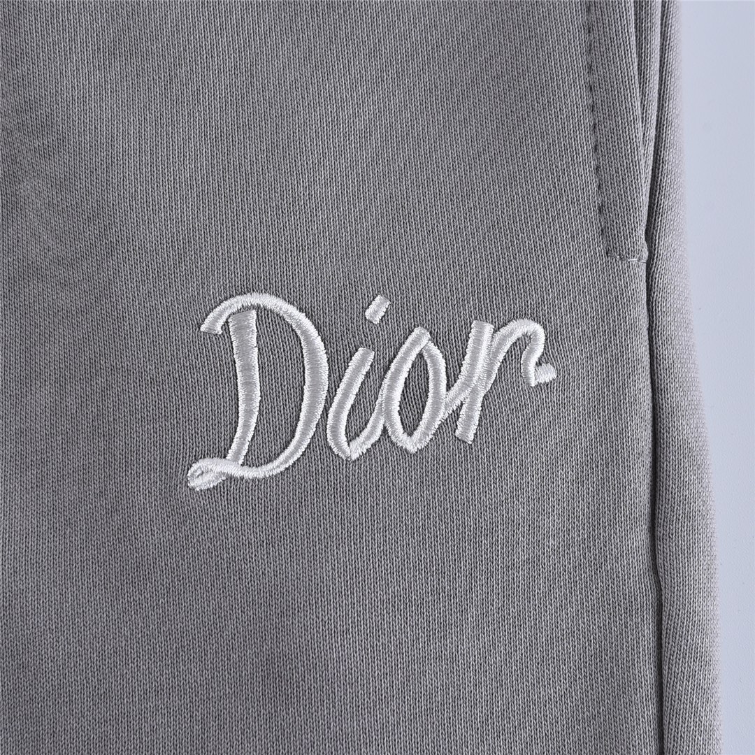 DIOR/迪奥 22FW徽标刺绣LOGO休闲运动裤