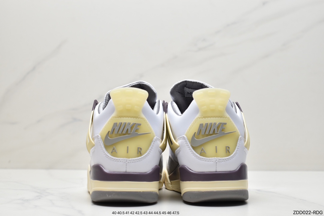 230 Air Jordan 4 Retro 联名白紫灰 最高工艺复刻DH6927-068