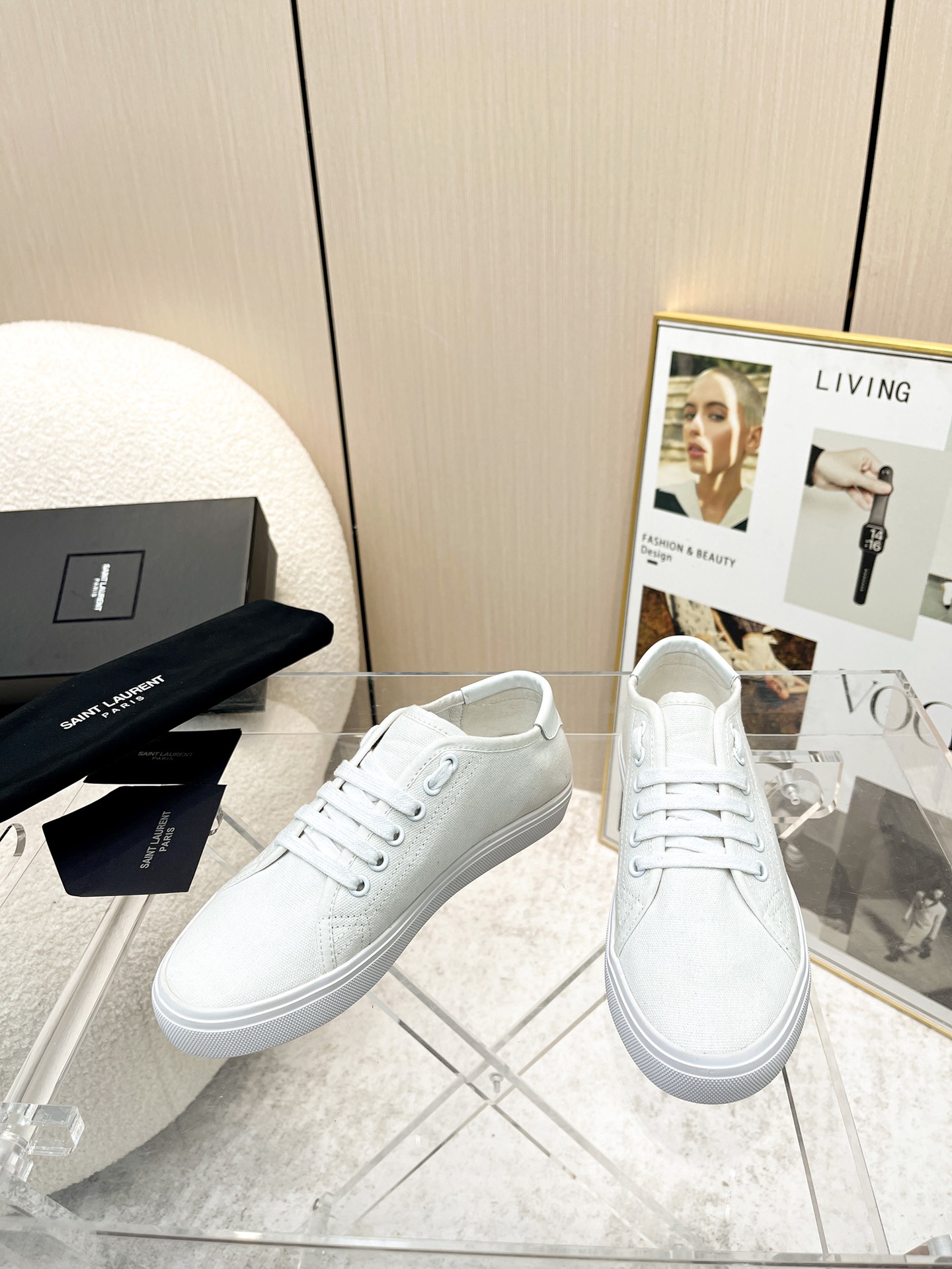 Saint Laurent Sneakers with Enhanced Comfort and Stability, Featuring Unique Design and Premium Materials. - 图片 2