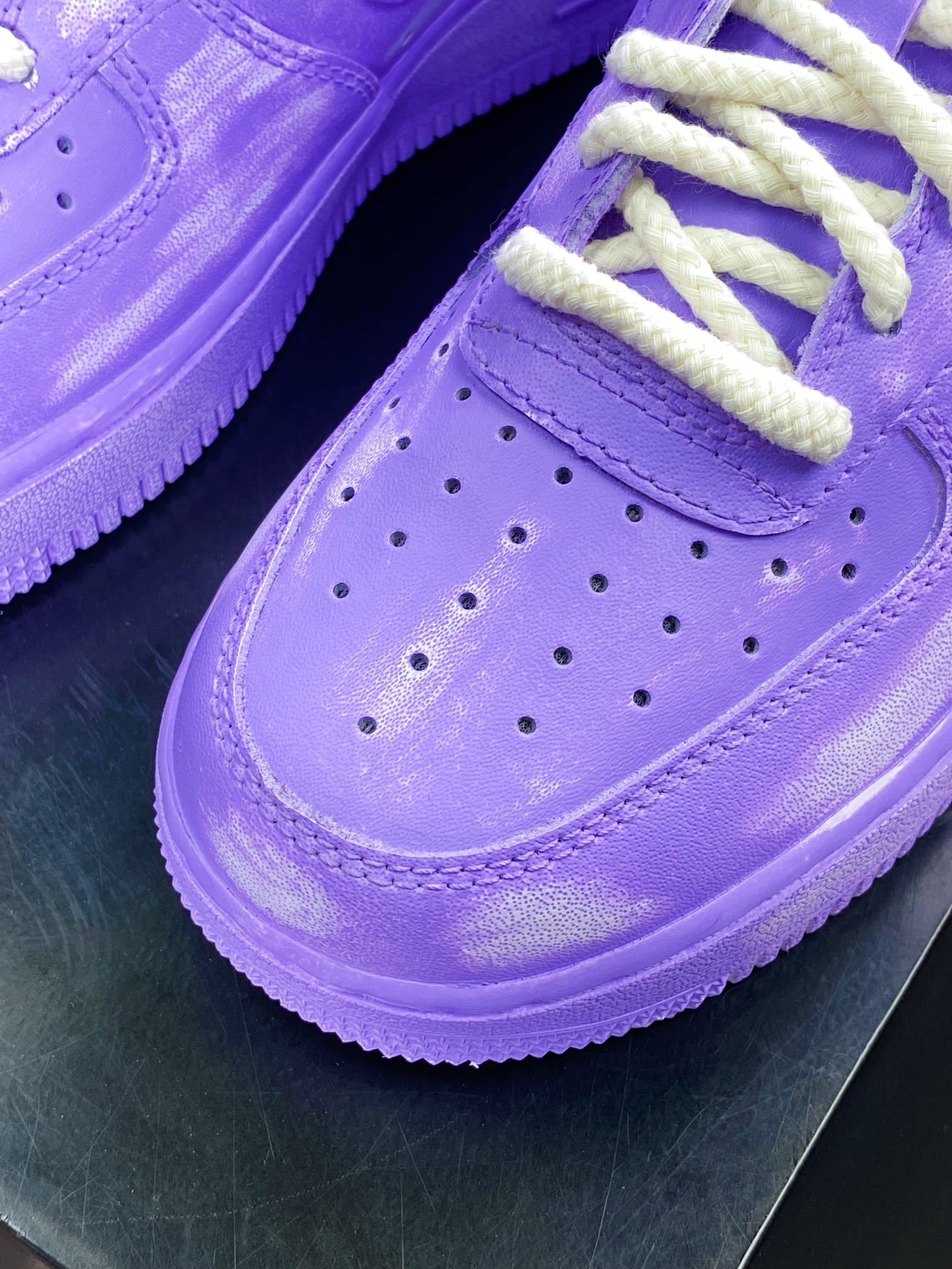 260 Air Force 1 07 LV8”Purple”空军一号经典低帮百搭休闲运动板鞋“做旧香芋紫鞋链”DD8959-100