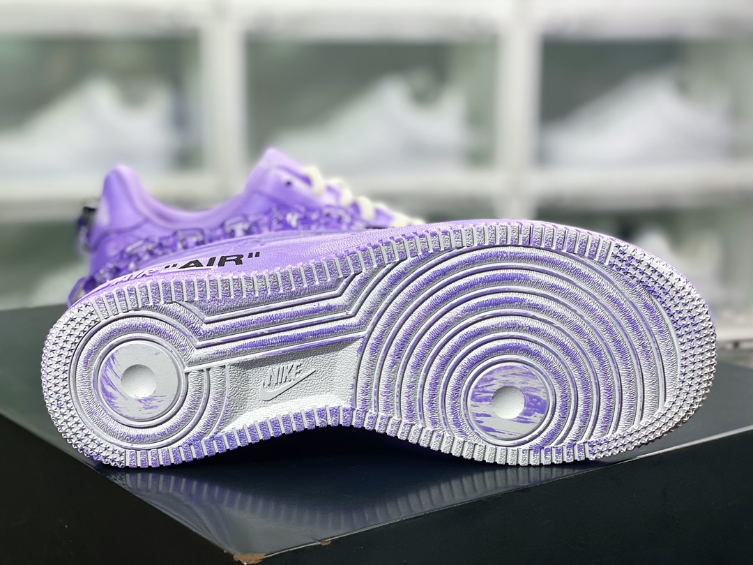 260 Air Force 1 07 LV8”Purple”空军一号经典低帮百搭休闲运动板鞋“做旧香芋紫鞋链”DD8959-100