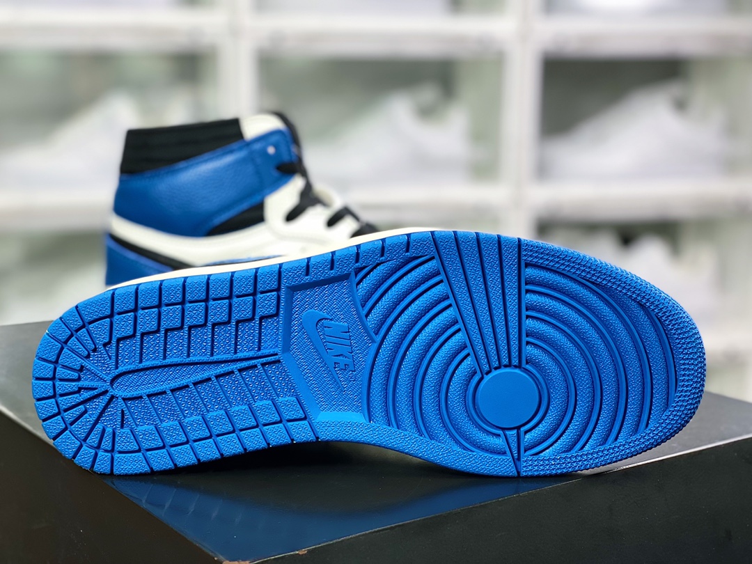 纯原版本 480 fragment design x Travis Scott x Air Jordan 1 High OG SP”Military Blue”AJ1乔丹一代DH3227-105