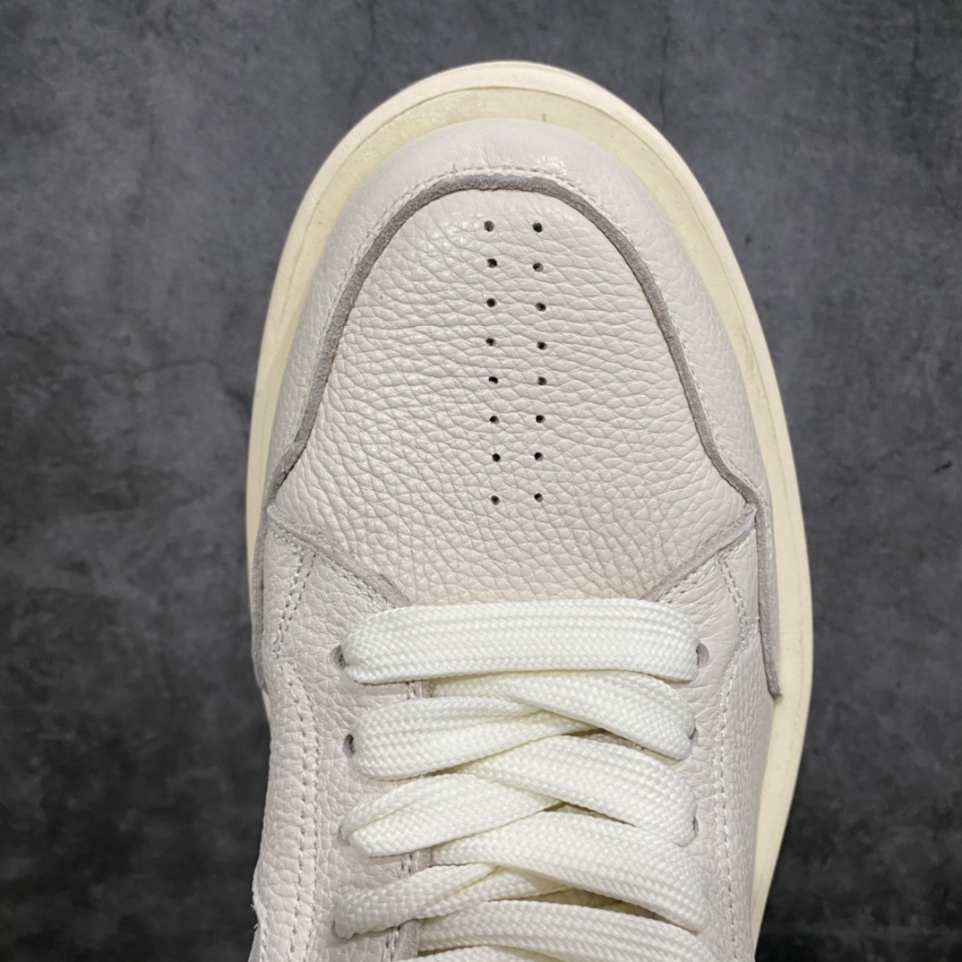 图片[5]-Rick Owens支线品牌DRKSHDW x Converse TURBODRK Chuck 70 Mid TURBOWPN\”Black Cloud Cream\”RO摩登厚底系列中帮松糕真皮休闲运动板鞋 以 80 年代的经典篮球鞋 Weapon 为灵感，带来新诠释，超厚鞋底、高帮鞋身以及夸张的鞋舌设计都充满 Rick Owens 式的美学 尺码：36/44-选品中心