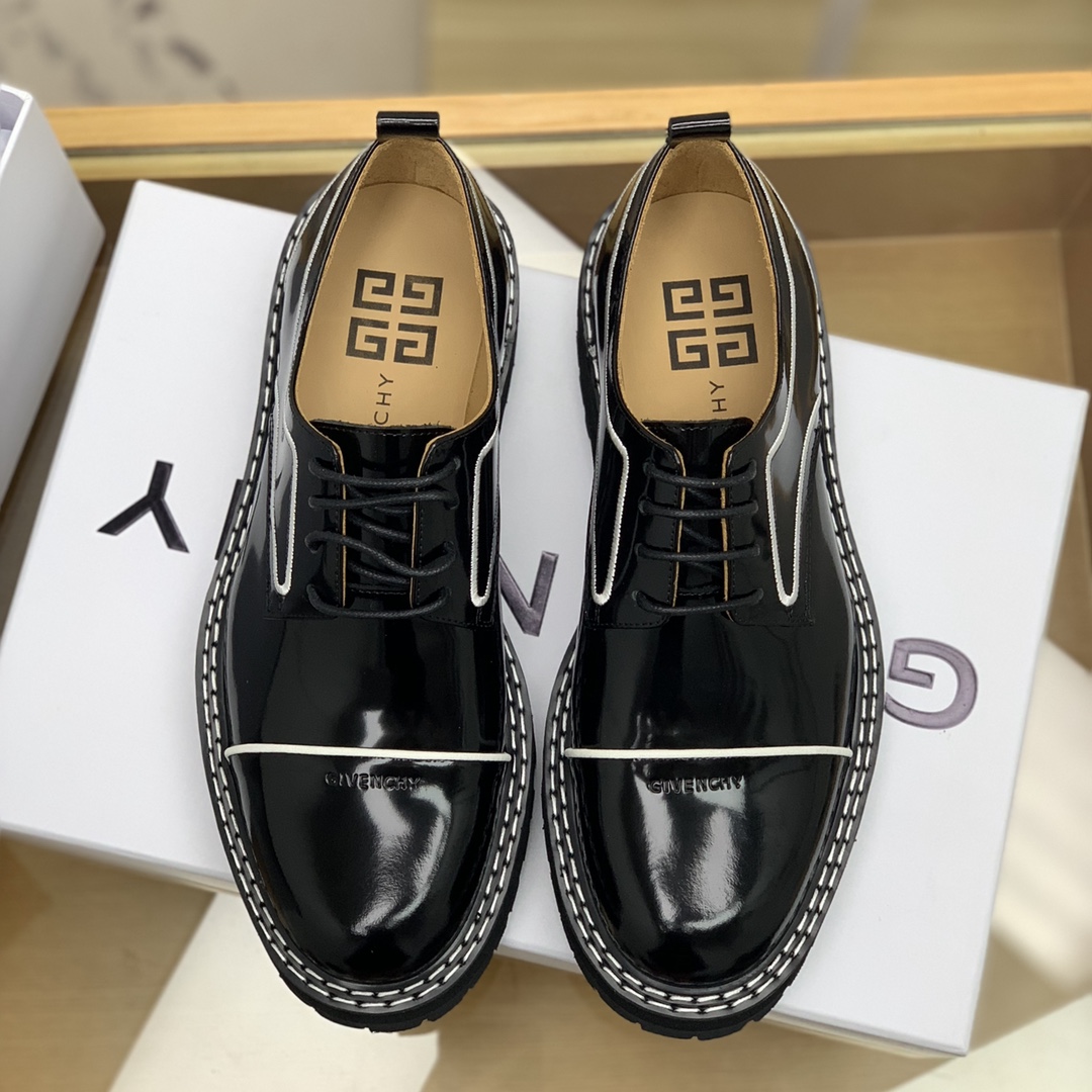 Givenchy 纪梵希 精选牛皮制作男士德比皮鞋