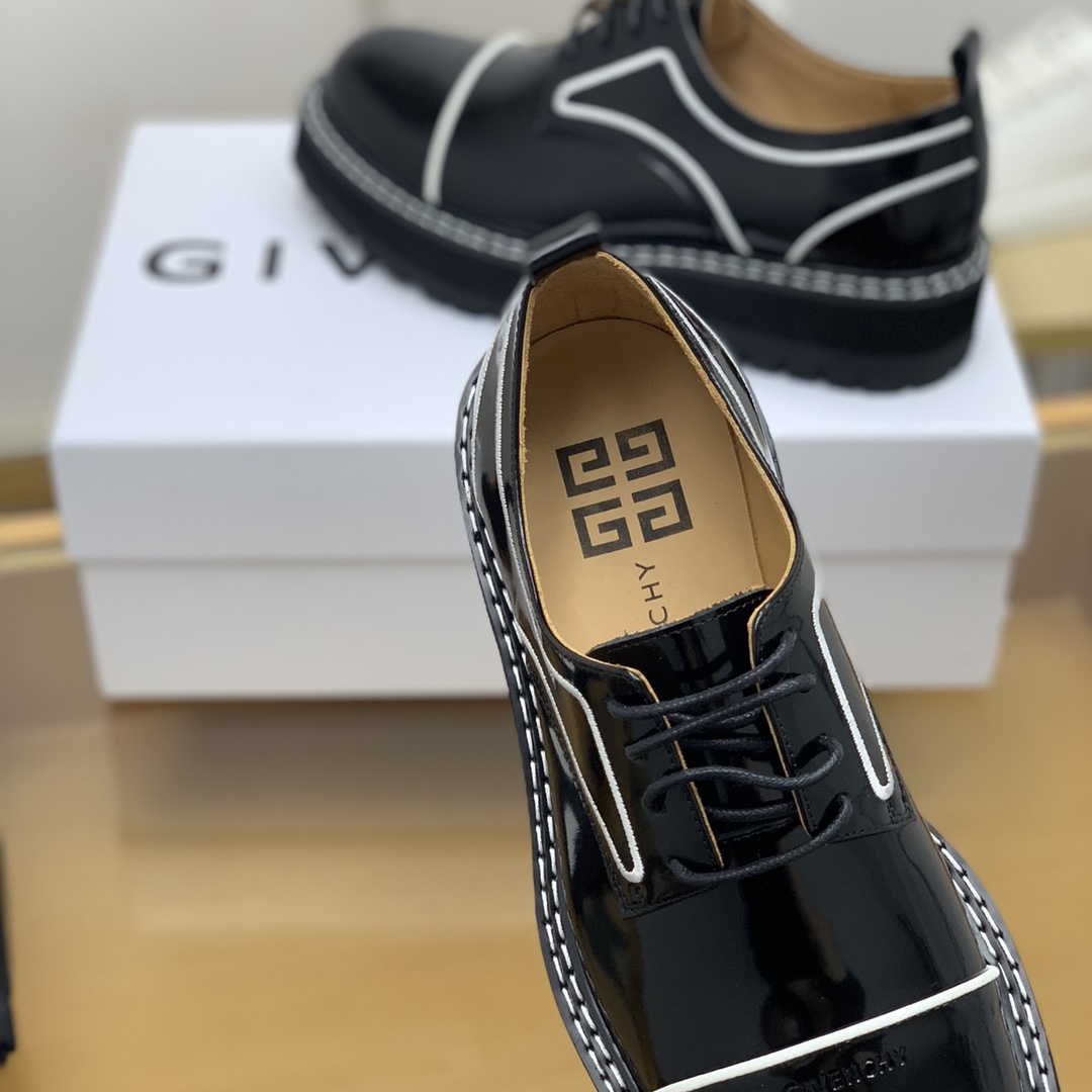 Givenchy 纪梵希 精选牛皮制作男士德比皮鞋