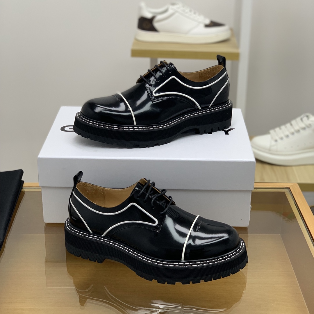 Givenchy 纪梵希 精选牛皮制作男士德比皮鞋