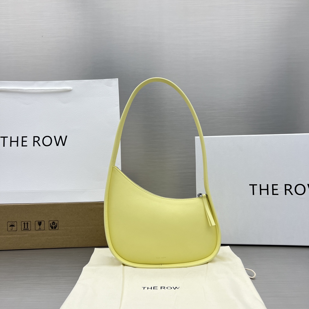 THE ROW 月亮包 腋下包 牛皮 简约