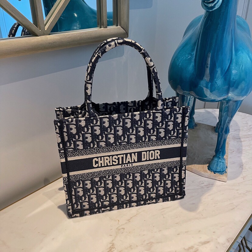 Dior Book Tote Handbags Tote Bags Blue Fashion