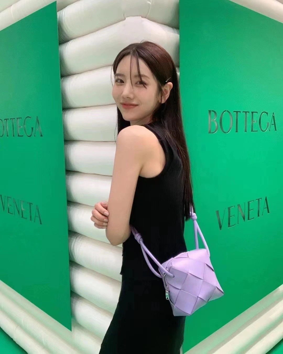 Bottega Veneta CASSETTE 14CM 相机包 701915紫藤色