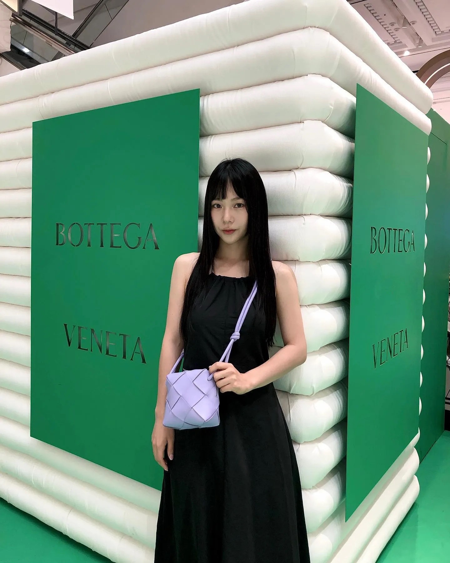 Bottega Veneta CASSETTE 14CM 相机包 701915紫藤色