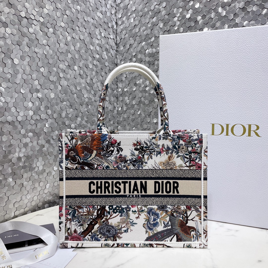 Dior Book Tote Handbags Tote Bags Beige