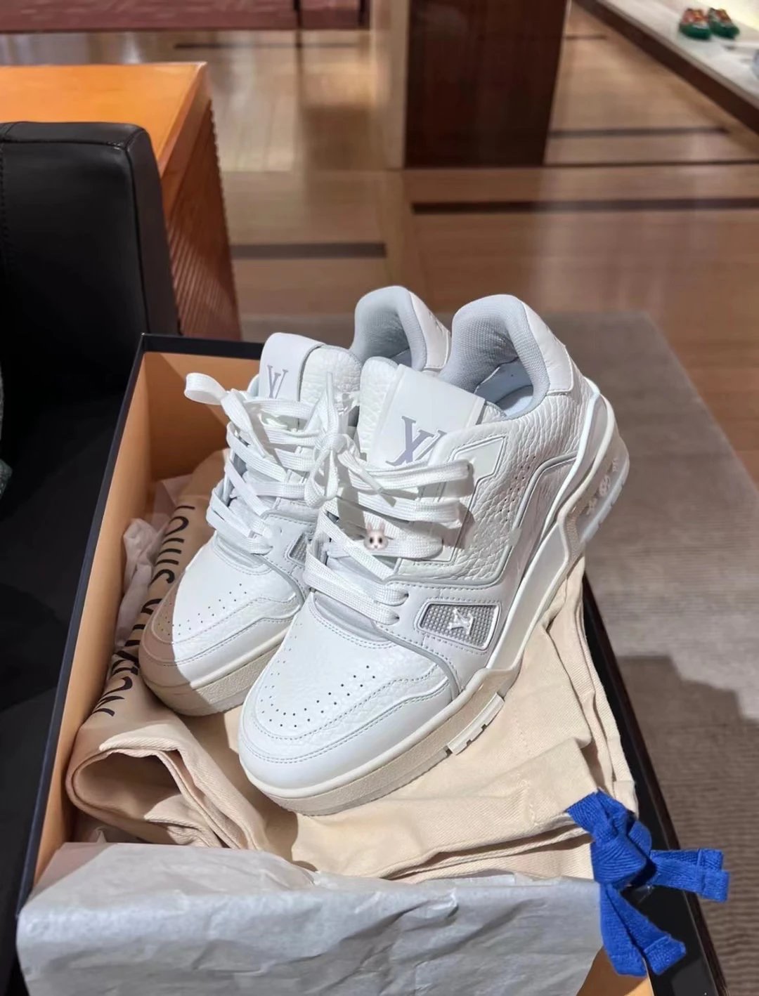 Louis Vuitton White Cement Trainer: A Timeless Classic Sneaker 2 i1662462640 4557 1