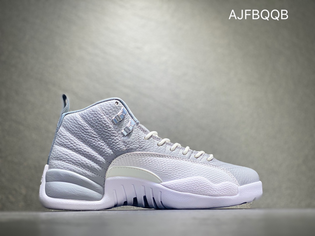 420 纯原版本 Air Jordan 12 AJ12系列 灰白 男子文化篮球鞋 CT8013-015