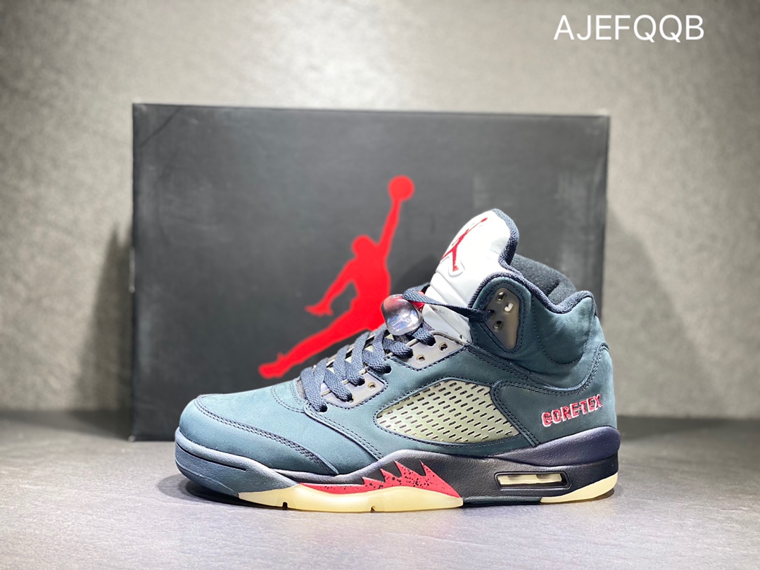 360 Air Jordan 5 ”Off-Noir” AJ5 乔5防水黑 篮球鞋DR0092-001